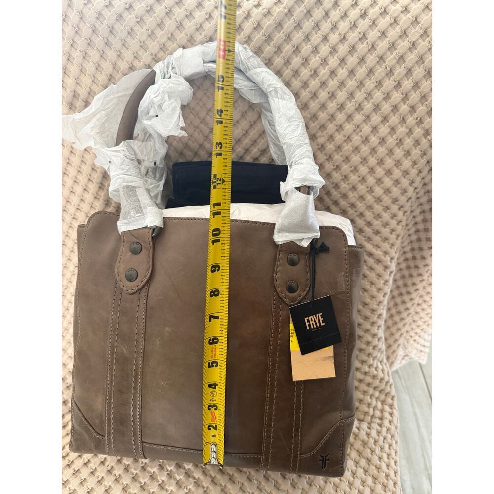 Frye Melissa Tota Bag Genuine Leather New With Duster Bag Brown Leather - Picture 6 of 11